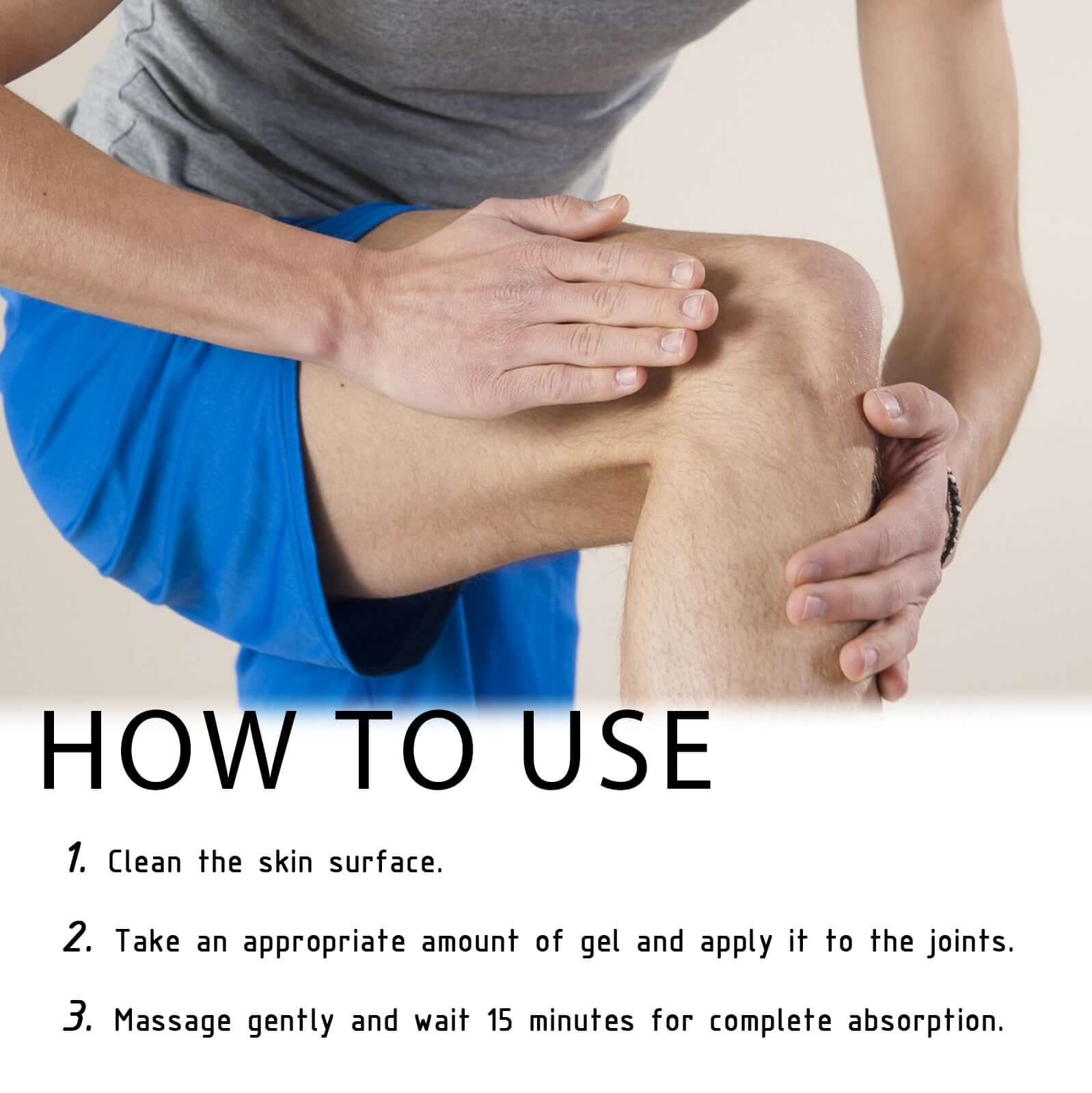 How to apply Bee Venom Spinal Joint Care Cream on neck, back, and lumbar joints for effective relief