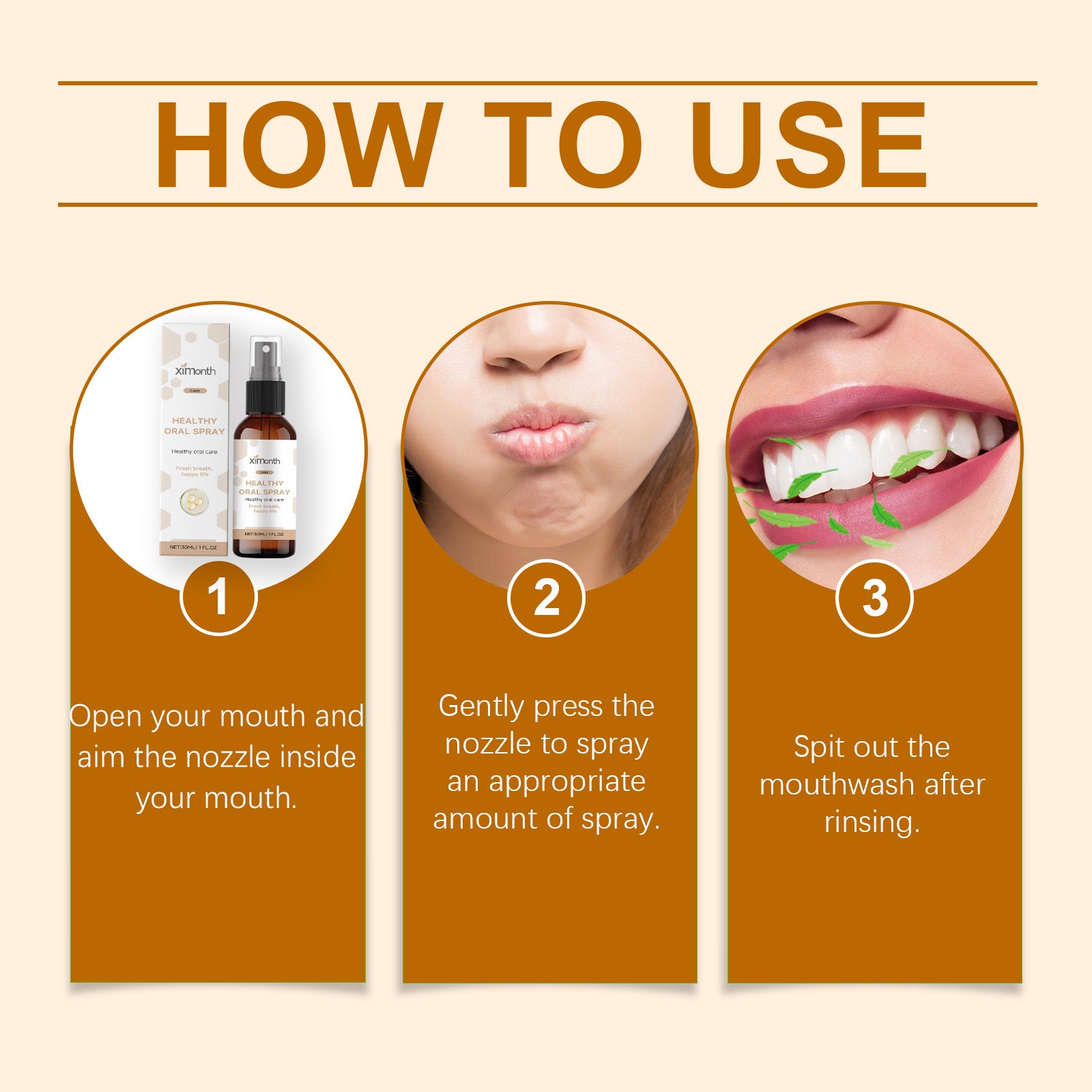Propolis mouth spray compact travel format