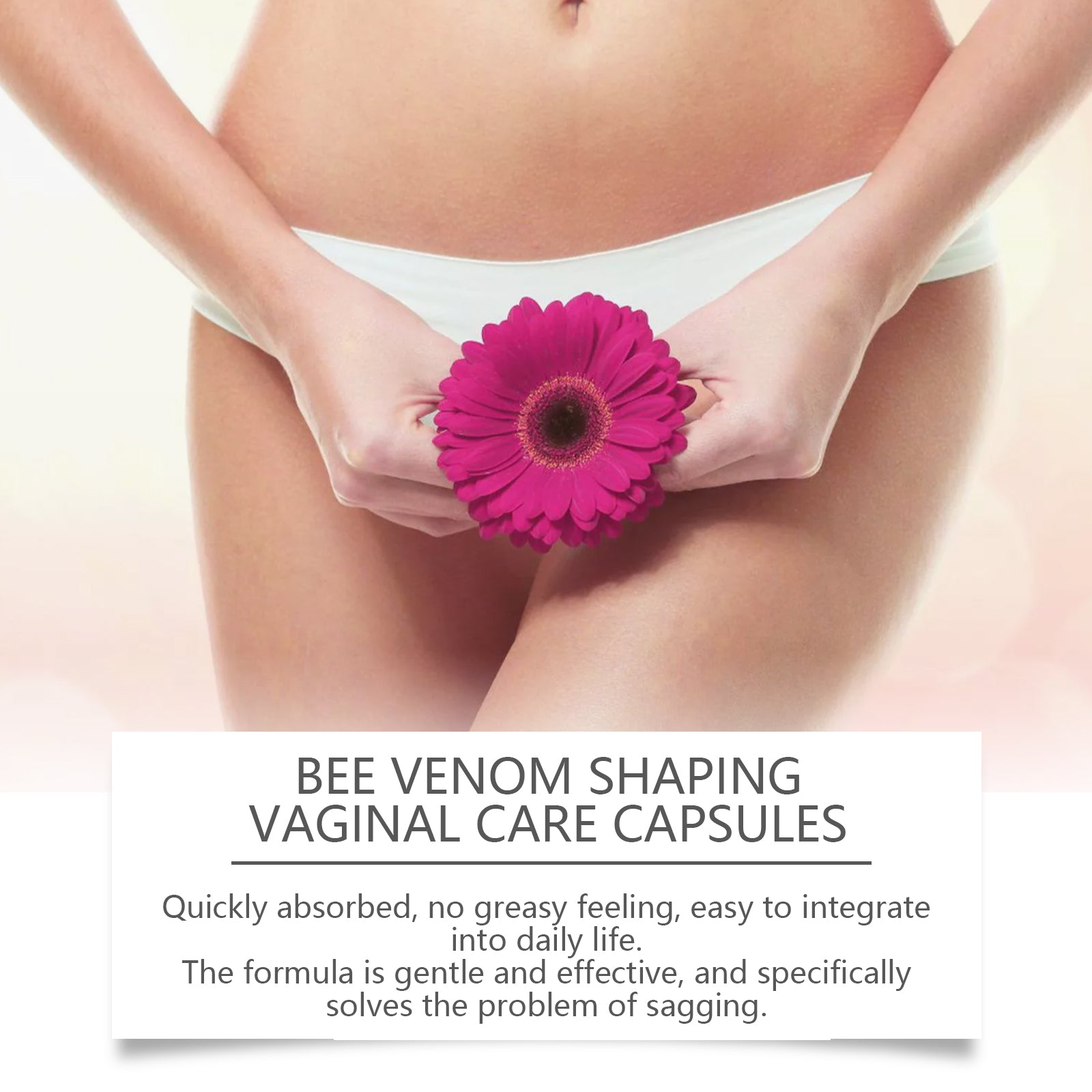 Vaginal care oil capsule with ginger extract