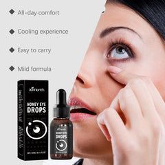 Portable 15 ml honey eye drop bottle