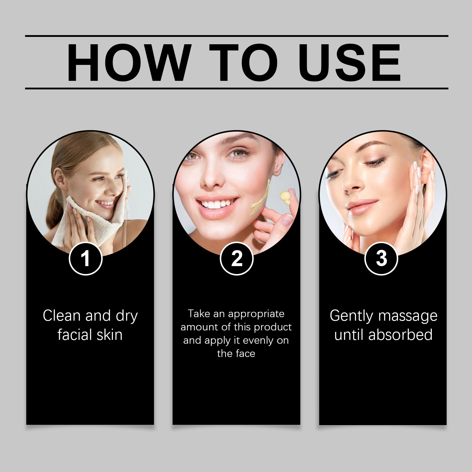 How to apply XIMONTHS bee venom face cream
