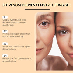 Eye gel with bee venom glycerin and collagen