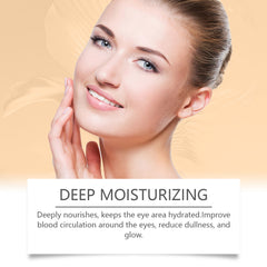 Light non-greasy eye gel texture