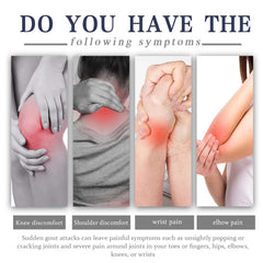 Bee Venom Joint Spray for Deformities showing multiple joint pain areas