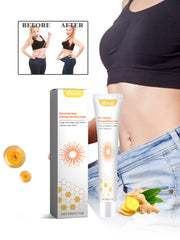 Beeswax body cream for firming-looking massage care