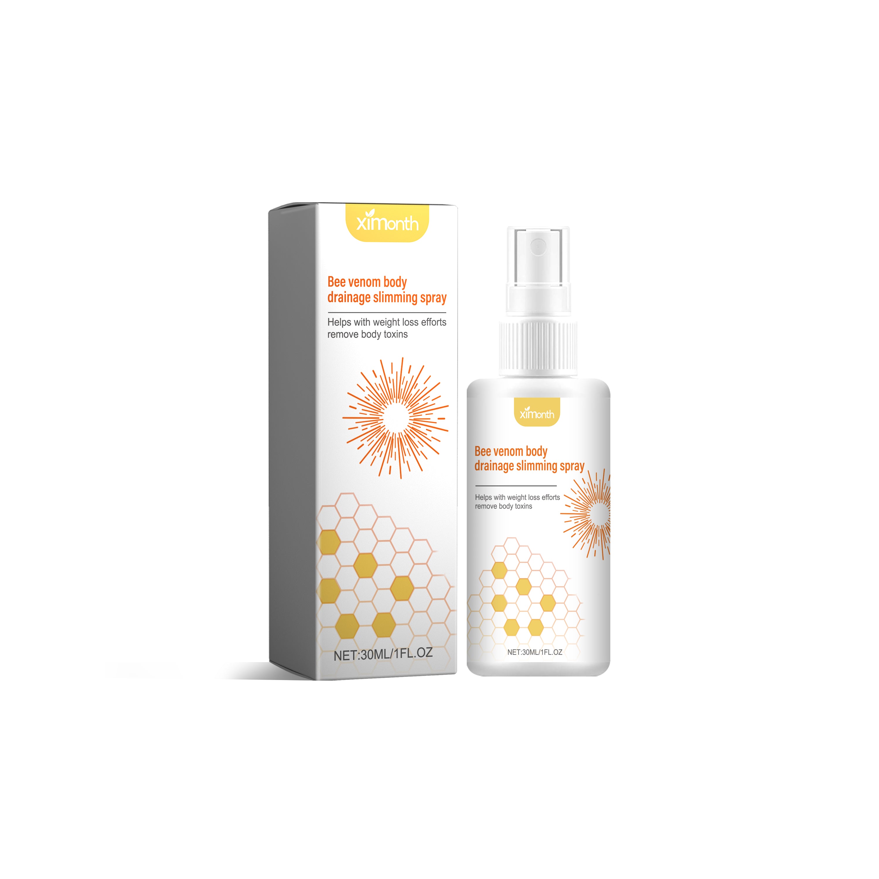 XIMONTHS bee venom body firming massage spray