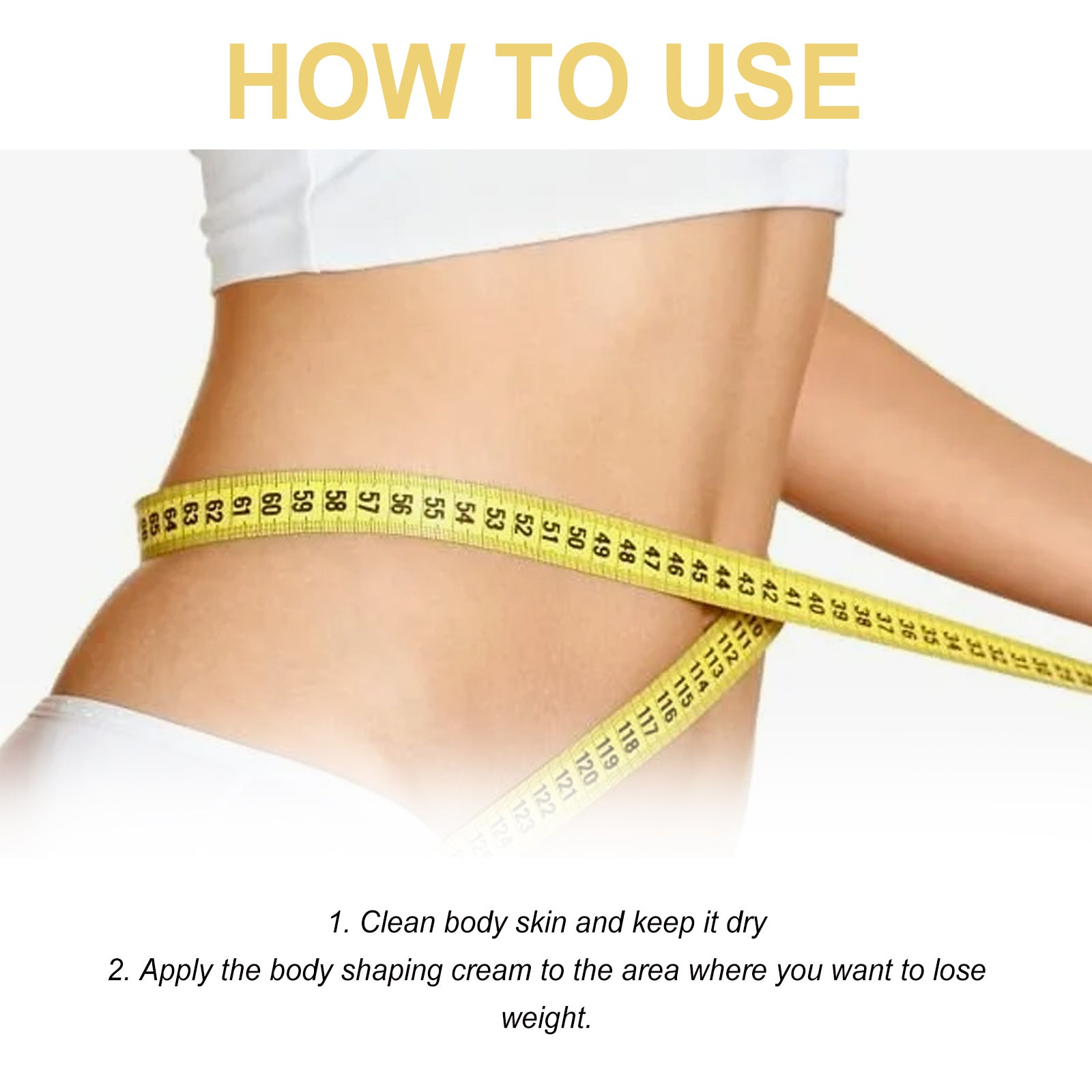 How to use XIMONTHS body contour cream