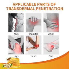 Bee Venom Specialized Therapeutic Gel relieving muscle soreness and pain