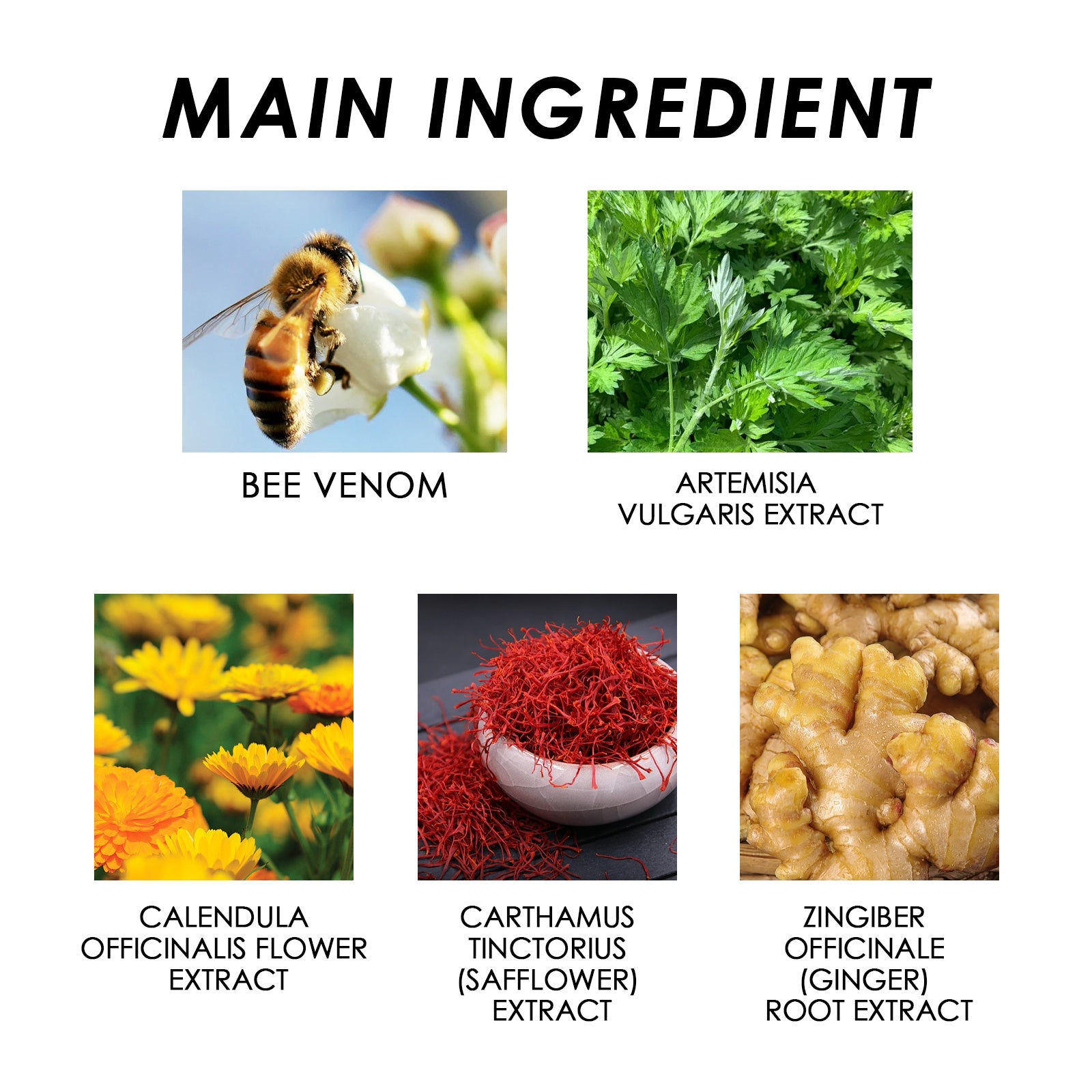 Botanical nose patch ingredients