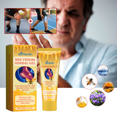 Before and after using Bee Venom Hip Joint Care Cream for hip joint pain
