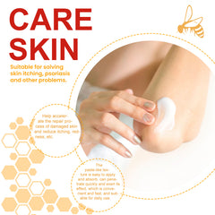 Bee venom cream texture for topical care