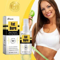 Body shaping spray for firming-looking skin