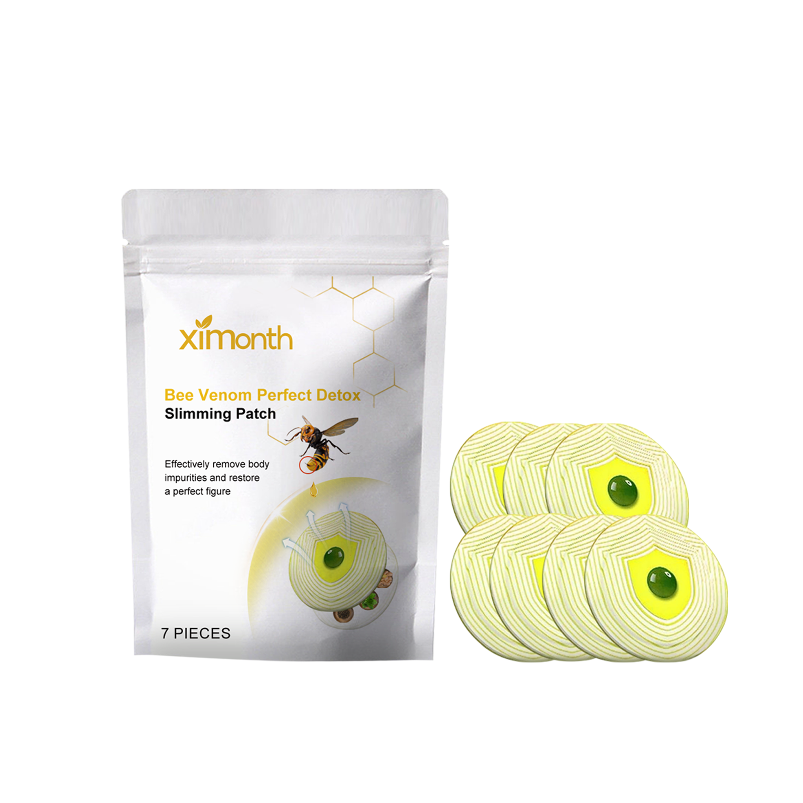 XIMONTHS bee venom navel body care patch