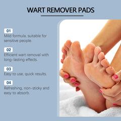 One-step adhesive wart-care format