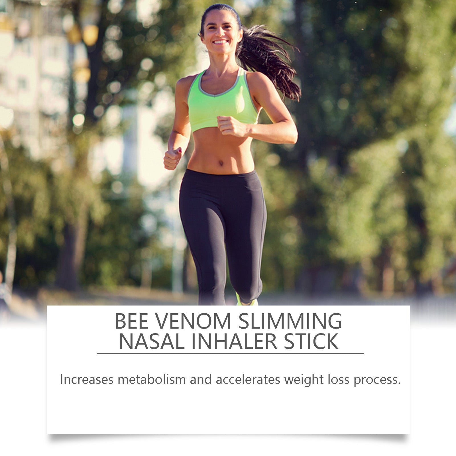 Bee venom inhaler stick compact format
