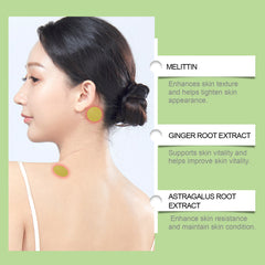Melittin patch with astragalus root extract