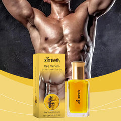 Bee venom chest care oil with ball applicator