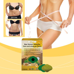 Bee venom body patch for firming-looking skin